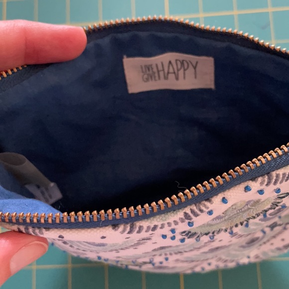 Blue beaded bag - Picture 6 of 9